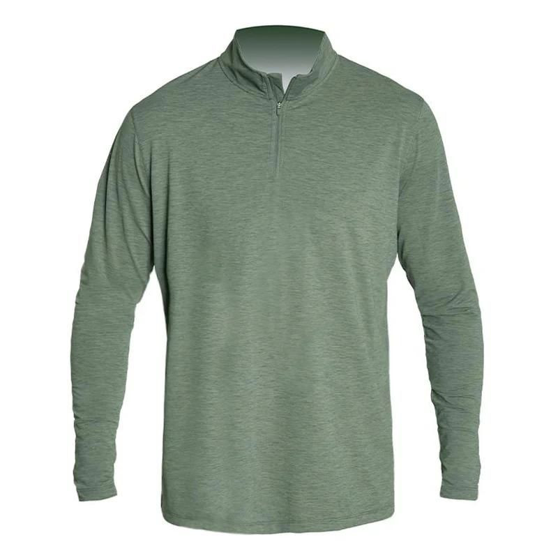 MENS - LOW PRO TECH L/S QTR ZIP