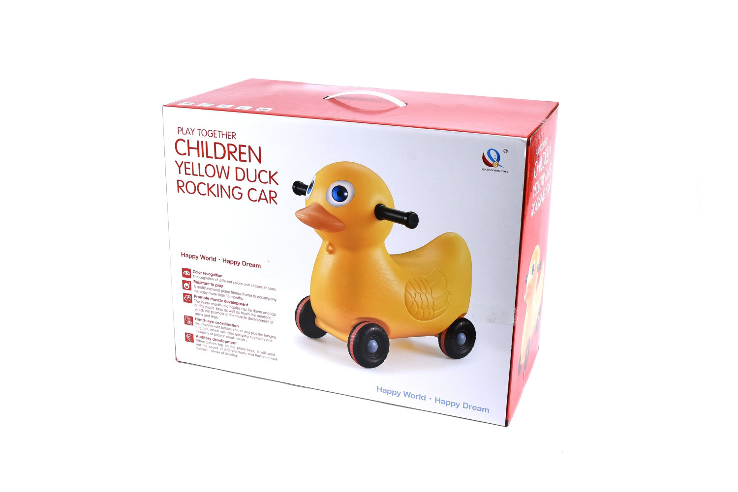 Rocking Duck Ride-On Toy - Fun and Safe for Toddlers!