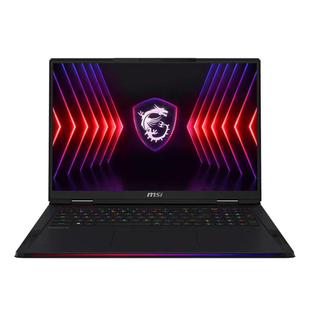 MSI RAIDER 18 HX A14VIG Gaming Laptop, Intel Core i9, 64GB RAM, 2TB SSD, Nvidia GeForce RTX 4090, 18-inch, Windows 11 Home, 9S7-182232-232 – Black