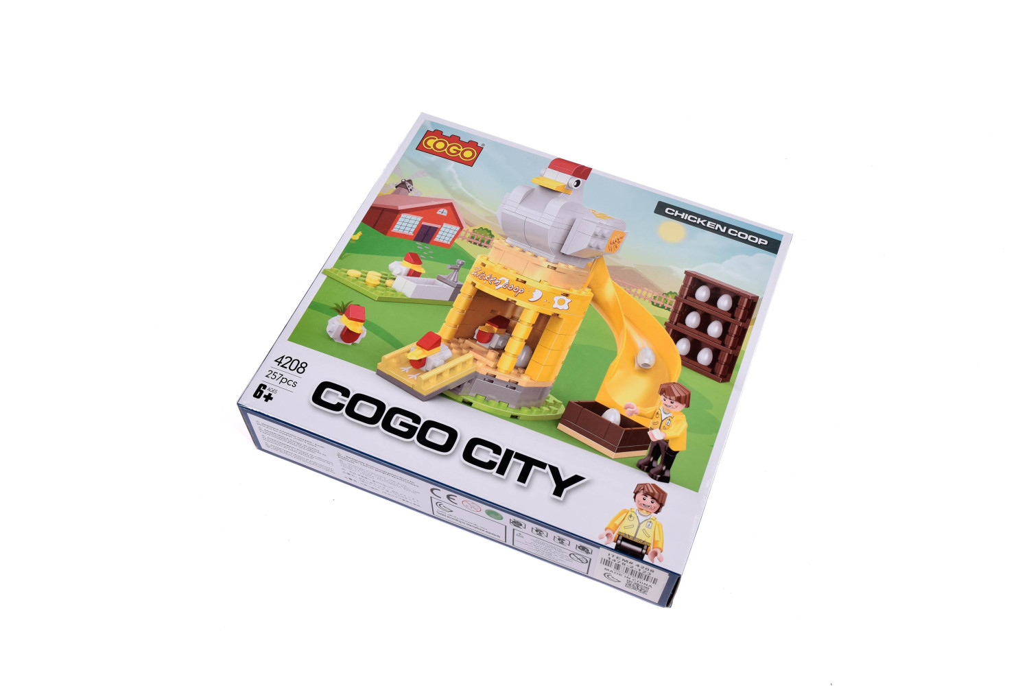 Chicken Coop Building Block Set - 257 Pieces of Creative Fun!