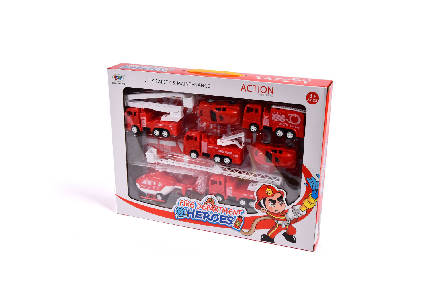 Urban Fire Brigades Playset - Rescue Mission Adventure for Kids!