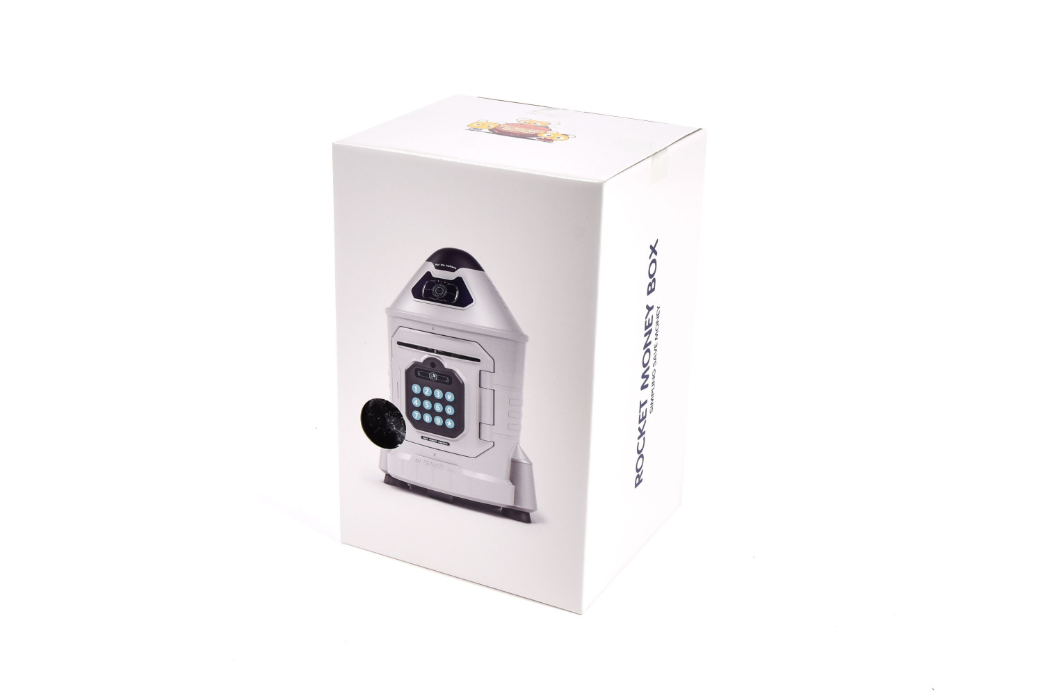 Rocket Money Box – Safe Piggy Bank for Kids