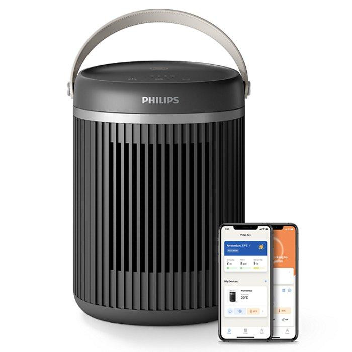 Philips 3000 SeriesCompact Ceramic Electric Heater, 2000W, CX3120/01 - Black
