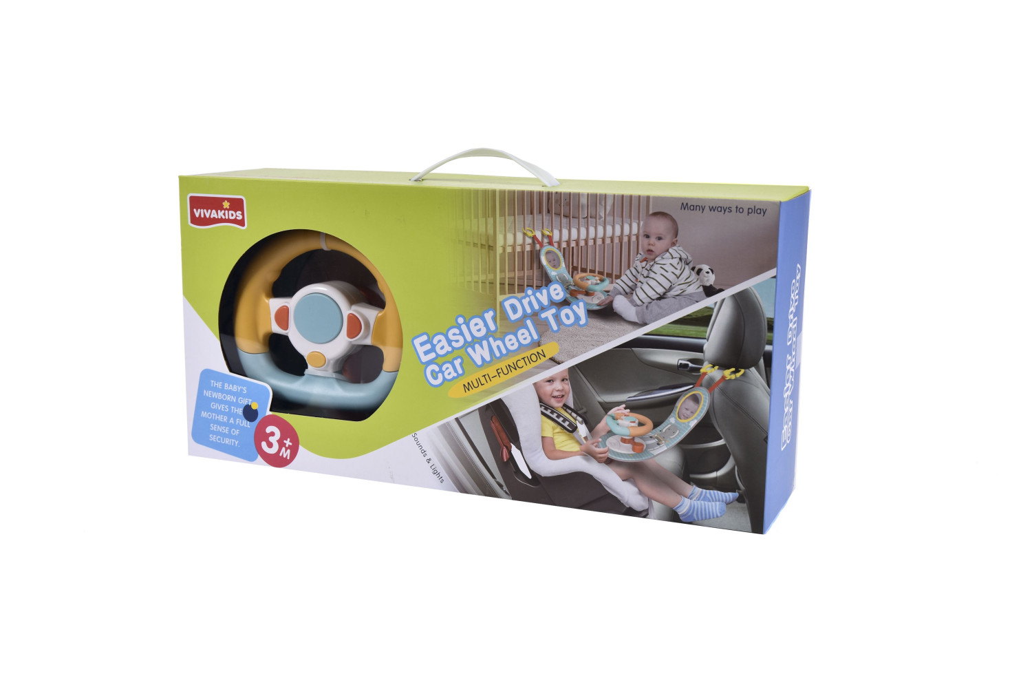 Easier Drive Car Wheel Toy - Interactive Steering Wheel for Toddlers!
