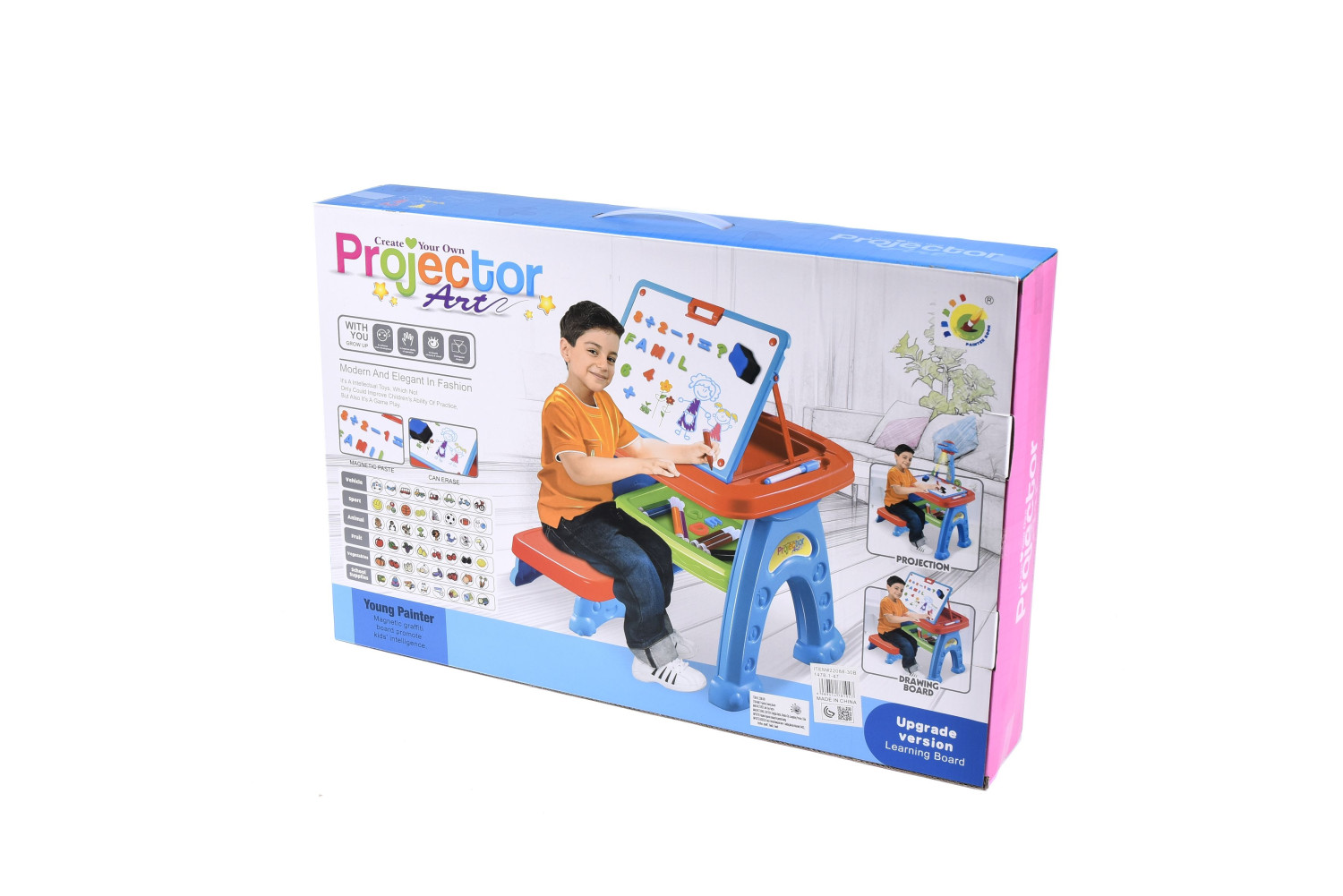 Kids Projector Art Table – Drawing and Learning Desk