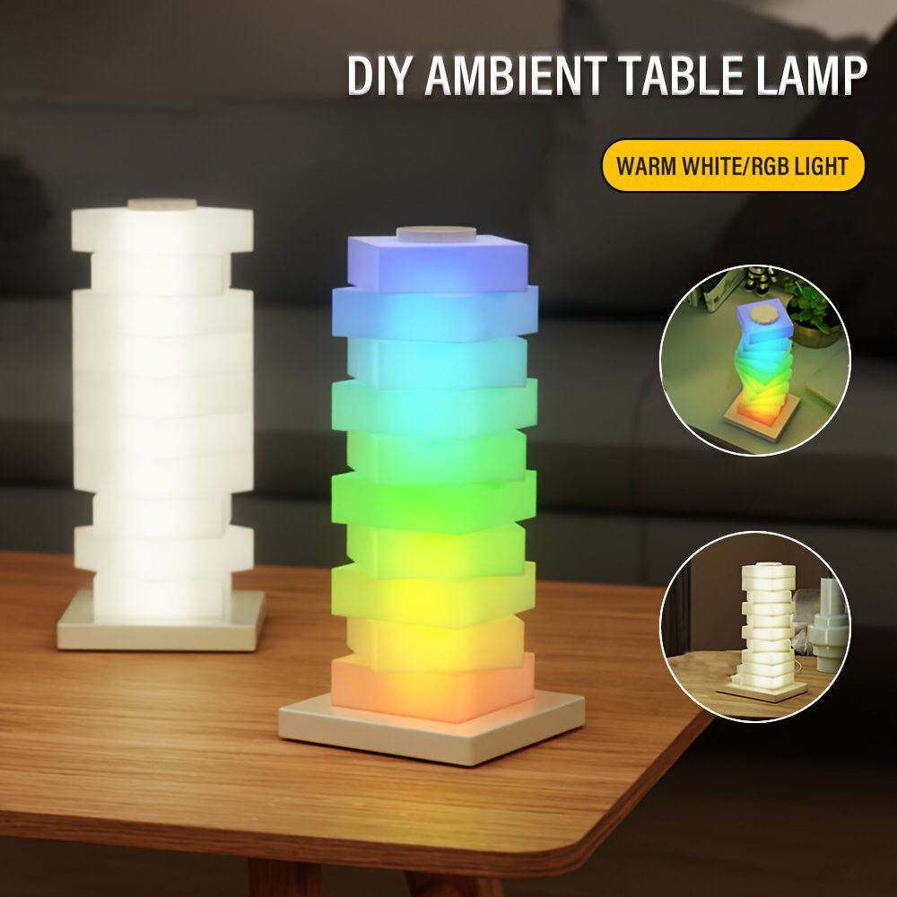 DIY full Color nightlight with Wireless charging Model : SHS-2498