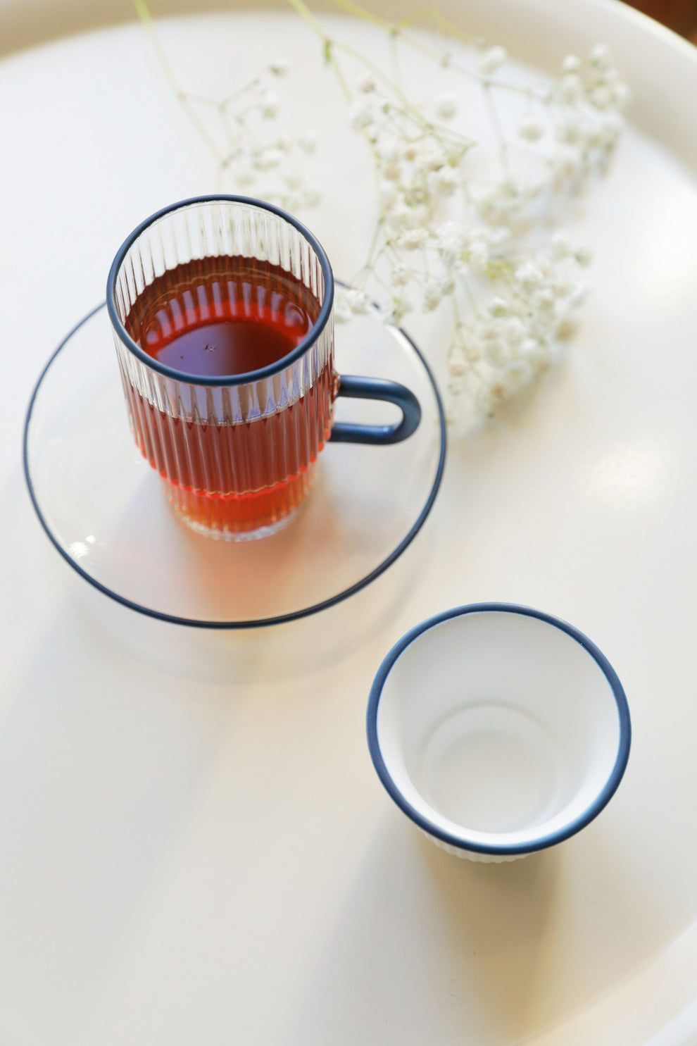 Flute Tea and Coffee Set — ES25-FLGN