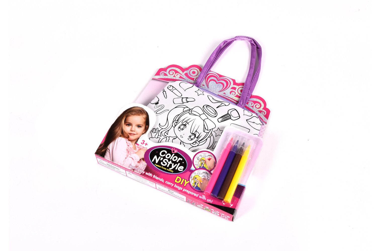 DIY Color & Style Tote Bag - Creative Fun for Kids!