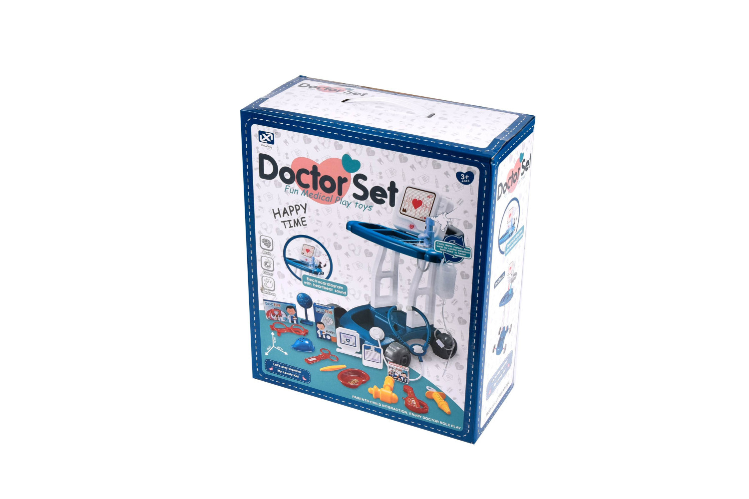 Doctor Suit Medical Playset with Trolley - Fun Learning for Kids!