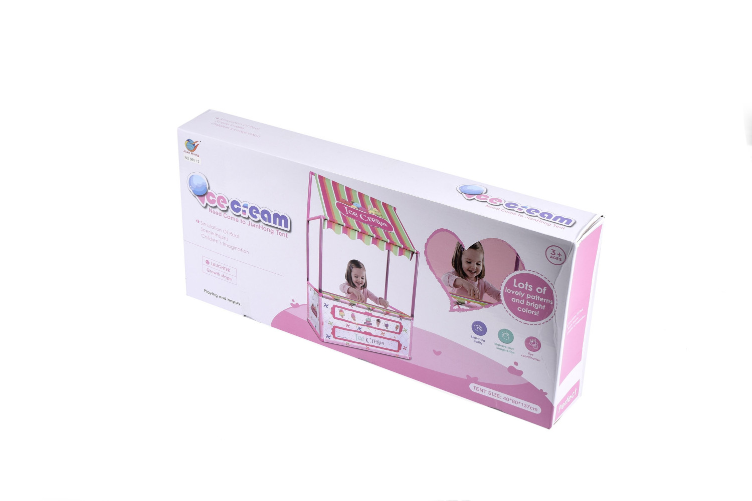 Ice Cream Stand Play Tent - Creative Roleplay Fun for Kids!